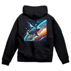 のんびりアート工房の宇宙風 Zip Hoodie