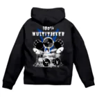 WizardWearの100 percent Multitasker Zip Hoodie