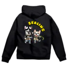 BULL HAWAII mihoデザイのフレブル　SEALING ジップパーカー