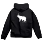 hinakenの温泉bearジップパーカー Zip Hoodie