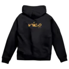 ニコデザインのニコデザイン Zip Hoodie