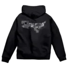 宮下サミーのおとんの絵1黒 Zip Hoodie