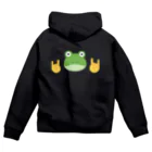 UK_Storeの🤘🐸 Zip Hoodie