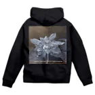 mothofthesunのHAsU　ー黒ー Zip Hoodie