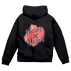 かじきのHeart×Heart Zip Hoodie