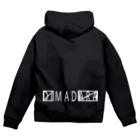 DIMADARA BY VULGAR CIRCUSの〼MAD〼 白/DB_16 Zip Hoodie