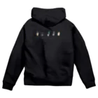 ヤマドリ屋のNO BIRD NO LIFE（濃い色用） Zip Hoodie