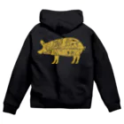 GRIZZLYの豚物語【gri002】 Zip Hoodie