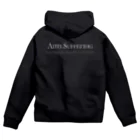 Silvervine Psychedeliqueのgo vegan and antinatalist Zip Hoodie