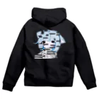 ゆーきんの絵ぐっずの朦朧（bug） Zip Hoodie