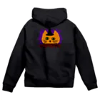 気ままに創作　よろず堂のハロウィンねこ Zip Hoodie