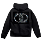 DIMADARA BY VULGAR CIRCUSのUROBOROS/DB_32ua Zip Hoodie