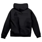 AMANOJVCKの白地！AMANOJVCKロゴ Zip Hoodie