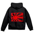 ZEN369のmadeinjapan(赤文字ver) Zip Hoodie