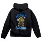 SAUNA ZOMBIESのSAUNAZOMBIES -37 LOGO & TOTONOI SKELETON ZIPHOODIE- Zip Hoodie