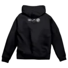 TSUMch aki.のあ！ 黒いジップフーディー Zip Hoodie