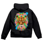 MADBLAST HIROのMAD LION ジップパーカー