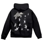 WAMI ARTの野営(キャンプ) Zip Hoodie