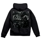 DIMADARA BY VULGAR CIRCUSのMADARA DOG/DB_44 Zip Hoodie