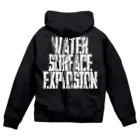 W.S.E.のWATER SURFACE EXPLOSION ジップパーカー