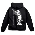 Hunting and Fishing CampのHunting and Fishing Camp ロゴ白 Zip Hoodie