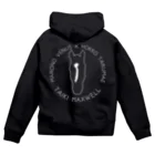 TaikiRacingClubShopのmarulogo【MAX】siro Zip Hoodie