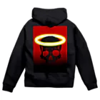 元自殺志願者あれんのグッズの天使髑髏シリーズ Zip Hoodie