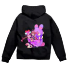 Rimε・●・зstoreのやみかわぷりんちゃん Zip Hoodie