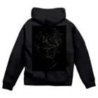 北山アルトゥーロの竜と花 Zip Hoodie