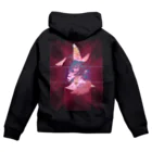 K-WOLFの獣体実験君 Zip Hoodie