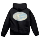 Parallel Imaginary Gift ShopのNorthern Sky Sheep Farm Zip Hoodie