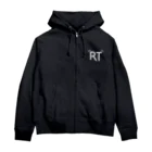 文字でもじもじ 文字ＴシャツのRT Zip Hoodie