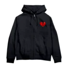 HEART and MINDのLIFE IS GAME Zip Hoodie