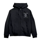 原ハブ屋【SUZURI店】の三頭波布研究所（A-SE） Zip Hoodie