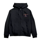 kuro-fukuのDAIGAKUIMO Zip Hoodie