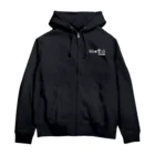 jesus_yutakaのJESUS STREAMING CREW ZIP PARKA(後プリント) Zip Hoodie