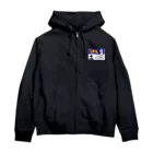 「突撃！隣のUFO」公式ショップのURLのIDカード Zip Hoodie