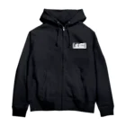 ZERO POINT 銀座のワカガエリタイゼッタイ 黒 Zip Hoodie