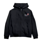 のりぴ～のTAMUSHO BOCCIA / 略称Ver. siro Zip Hoodie