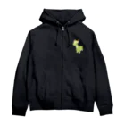 satoayaのアニマルカフェのフルーツアニマル　ラフランスキリン Zip Hoodie