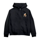 snznのsnzn_BullTerrier Zip Hoodie