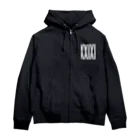 北浜標章製作所【kitahama emblem factory】のKEEP on DRIPPING(黒) Zip Hoodie