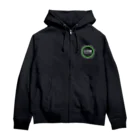 DRIPPEDのJR山手線路線図 白ロゴ Zip Hoodie