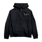 ぴよぴよおにぎりのぴよぴよおにぎり　からふる Zip Hoodie