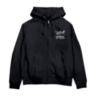 Vamp ModeのLogo (WHITE) Zip Hoodie Zip Hoodie