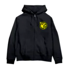 B-catのそんなバナナ、嘆き（丸型） Zip Hoodie