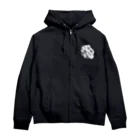 kanahebiZのTrumpet Lips & Muted Zip Hoodie