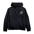 シュナラブのしゅな♥ばか（白文字タイプ） Zip Hoodie