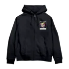 Bush Clover Original のnew world Zip Hoodie