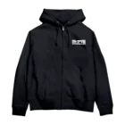 QUQU_WORKSのソトアソビ アウトドアライフ キャンプ 外遊び ホワイト Zip Hoodie